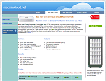 Tablet Screenshot of macminicloud.com